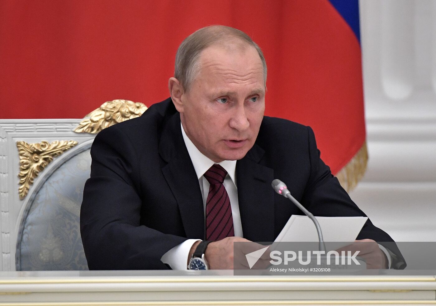 Russian President Vladimir Putin chairs meeting of Presidential Council for Development of Physical Culture and Sport