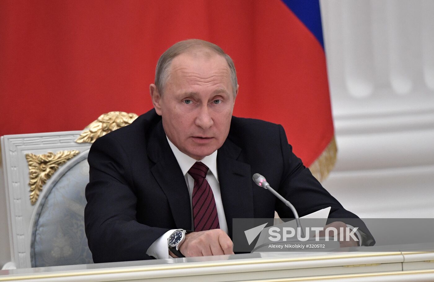 Russian President Vladimir Putin chairs meeting of Presidential Council for Development of Physical Culture and Sport