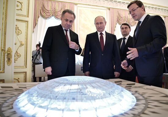 Russian President Vladimir Putin chairs meeting of Presidential Council for Development of Physical Culture and Sport