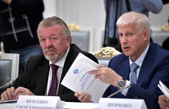 Russian President Vladimir Putin chairs meeting of Presidential Council for Development of Physical Culture and Sport