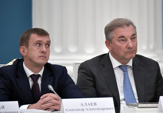 Russian President Vladimir Putin chairs meeting of Presidential Council for Development of Physical Culture and Sport