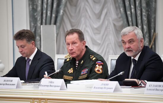 Russian President Vladimir Putin chairs meeting of Presidential Council for Development of Physical Culture and Sport