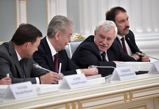 Russian President Vladimir Putin chairs meeting of Presidential Council for Development of Physical Culture and Sport