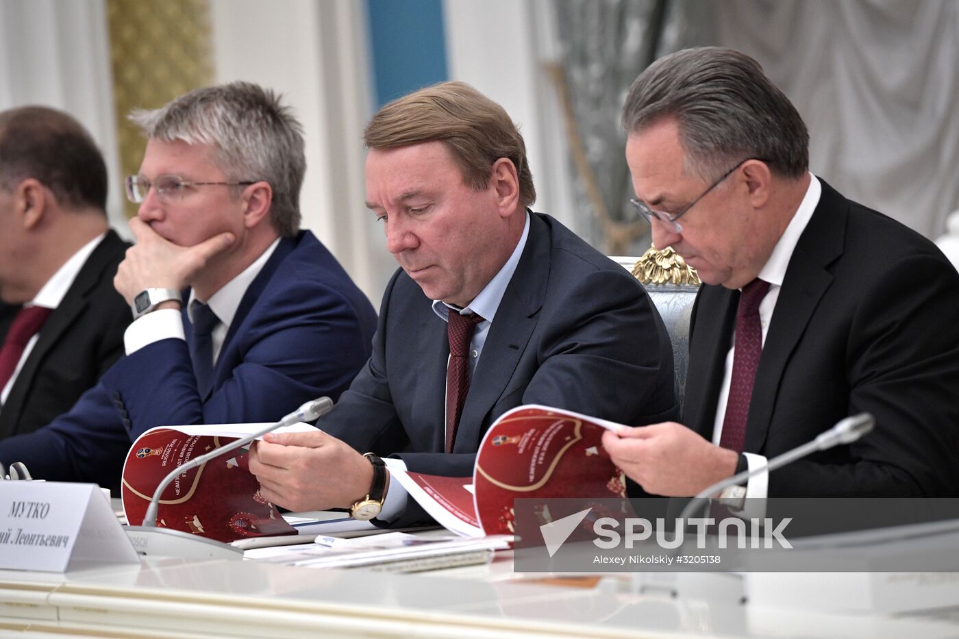 Russian President Vladimir Putin chairs meeting of Presidential Council for Development of Physical Culture and Sport