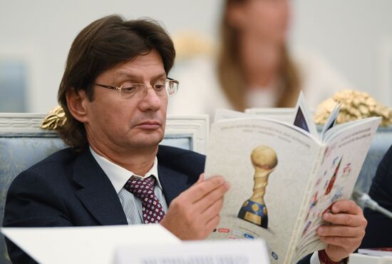 Presidential Council for the Development of Physical Culture and Sport meets at the Kremlin