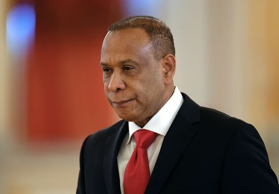 President Vladimir Putin receives credentials of 20 foreign ambassadors