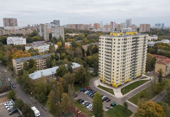 First houses for participants in relocation program