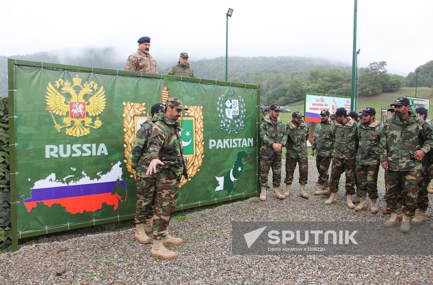 Joint Russia-Pakistan military drill Druzhba-2017 in Karachay-Circassia