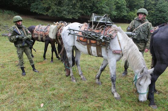 Joint Russia-Pakistan military drill Druzhba-2017 in Karachay-Circassia