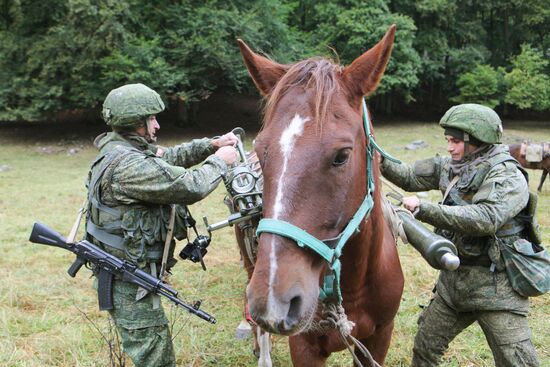 Joint Russia-Pakistan military drill Druzhba-2017 in Karachay-Circassia