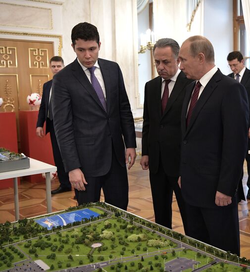 Russian President Vladimir Putin chairs meeting of Presidential Council for Development of Physical Culture and Sport