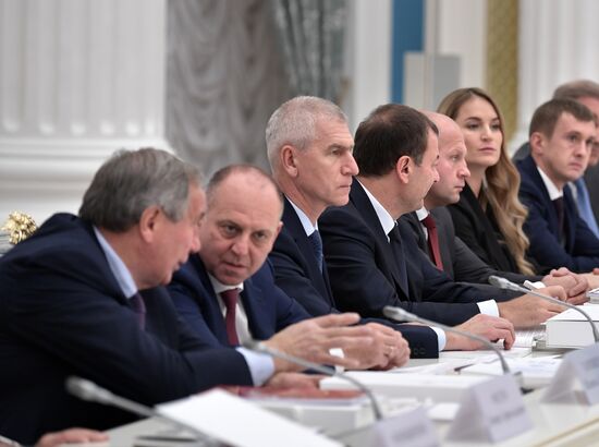 Meeting of Presidential Council for Development of Physical Culture and Sport