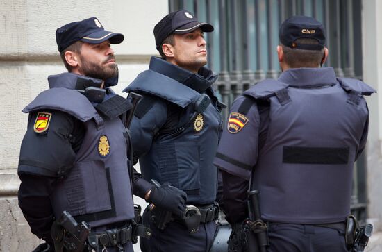 General strike in Barcelona in support of Catalan independence referendum
