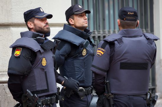 General strike in Barcelona in support of Catalan independence referendum