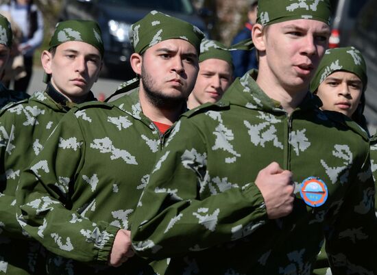 Conscript Day in Vladivostok