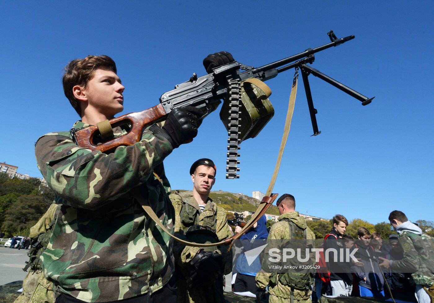 Conscript Day in Vladivostok