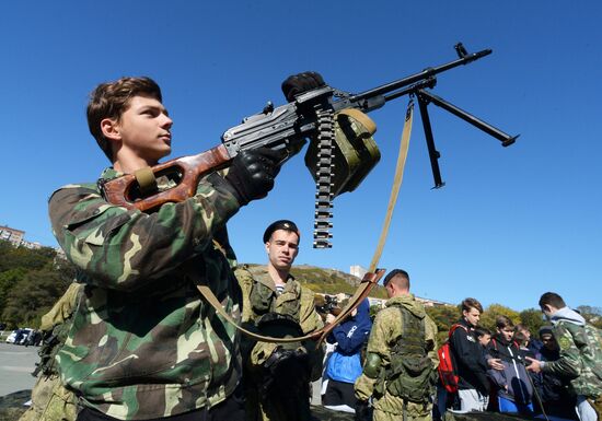 Conscript Day in Vladivostok