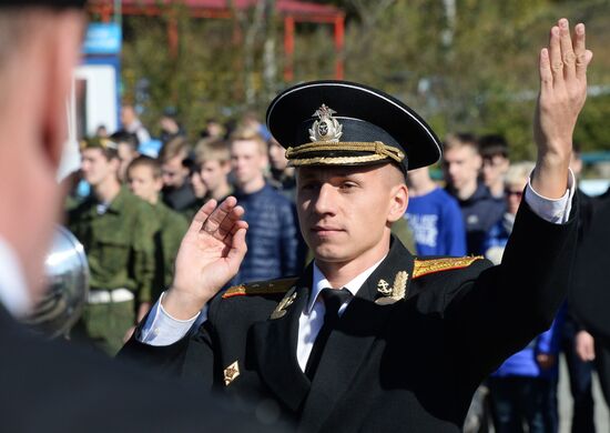 Conscript Day in Vladivostok