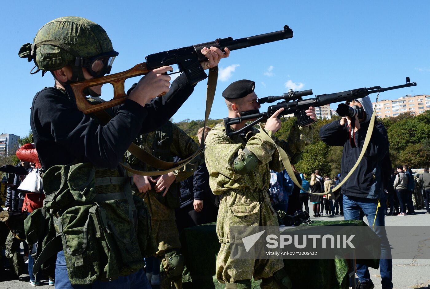 Conscript Day in Vladivostok