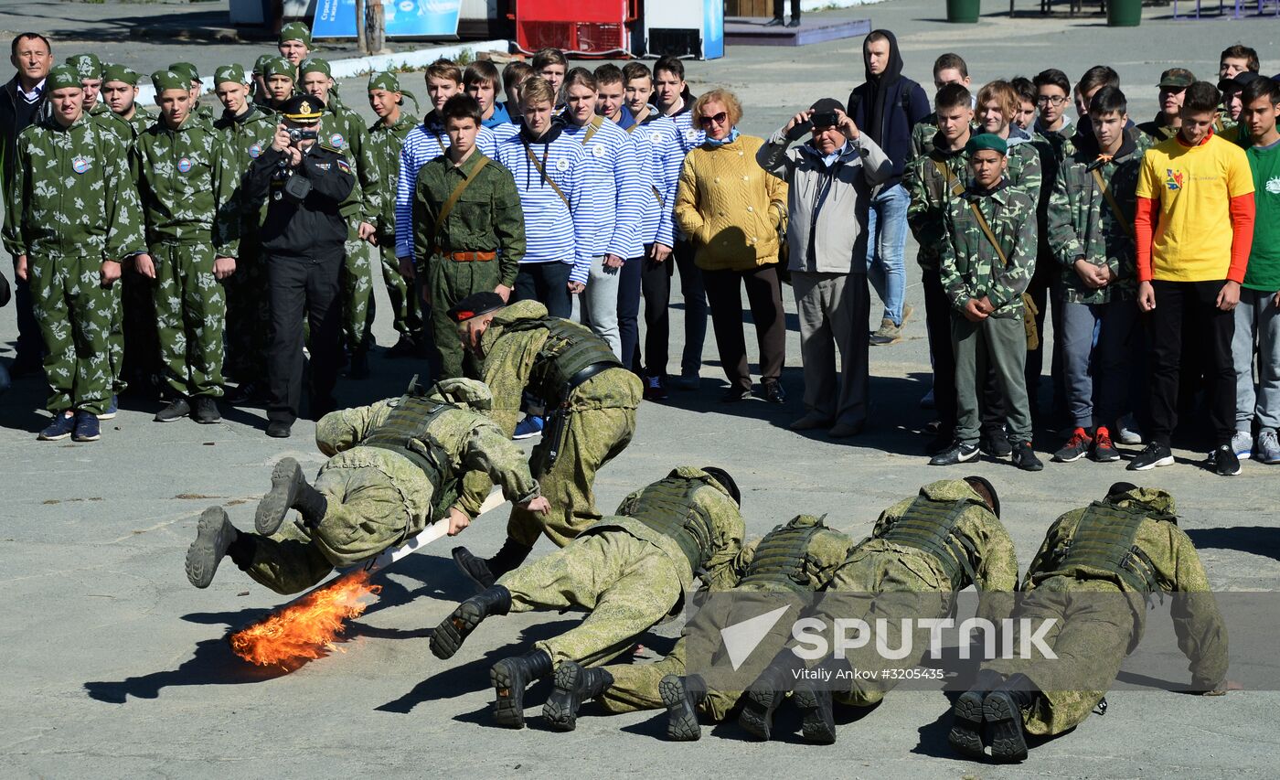 Conscript Day in Vladivostok