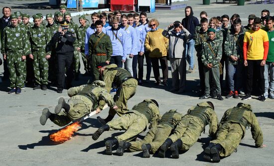 Conscript Day in Vladivostok