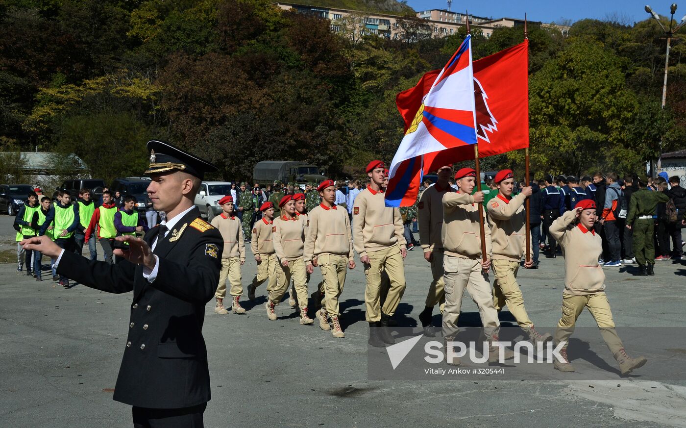 Conscript Day in Vladivostok