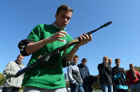 Conscript Day in Vladivostok