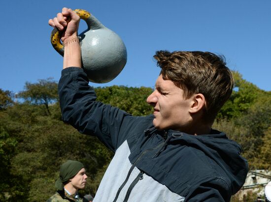 Conscript Day in Vladivostok