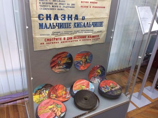 Time Capsule letters on display in Novorossiysk