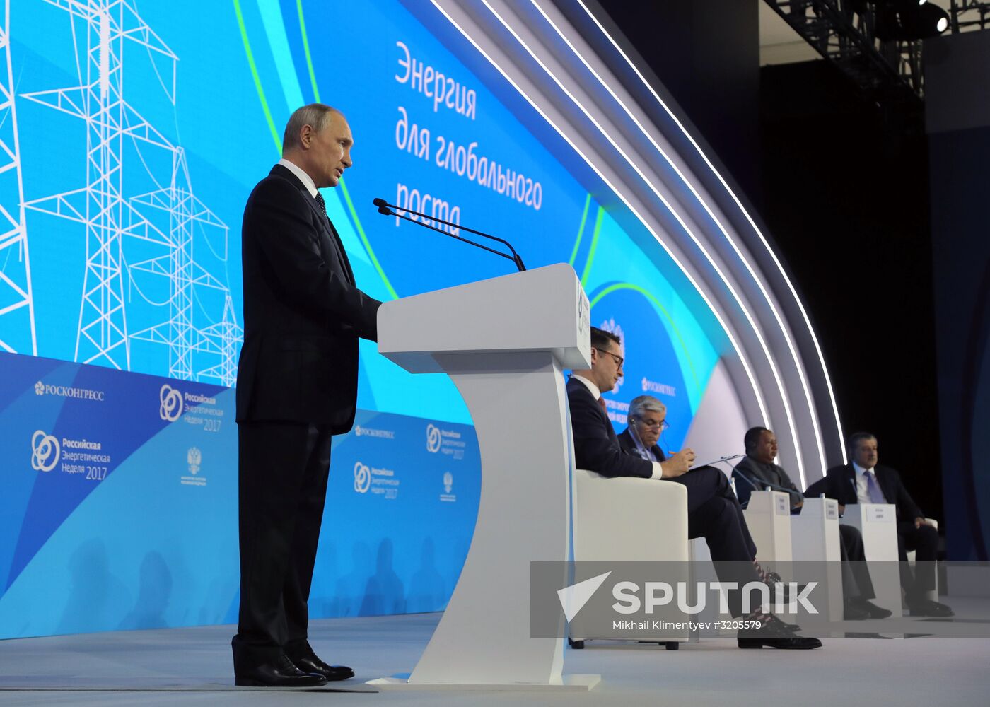 President Vladimir Putin attends Russian Energy Week