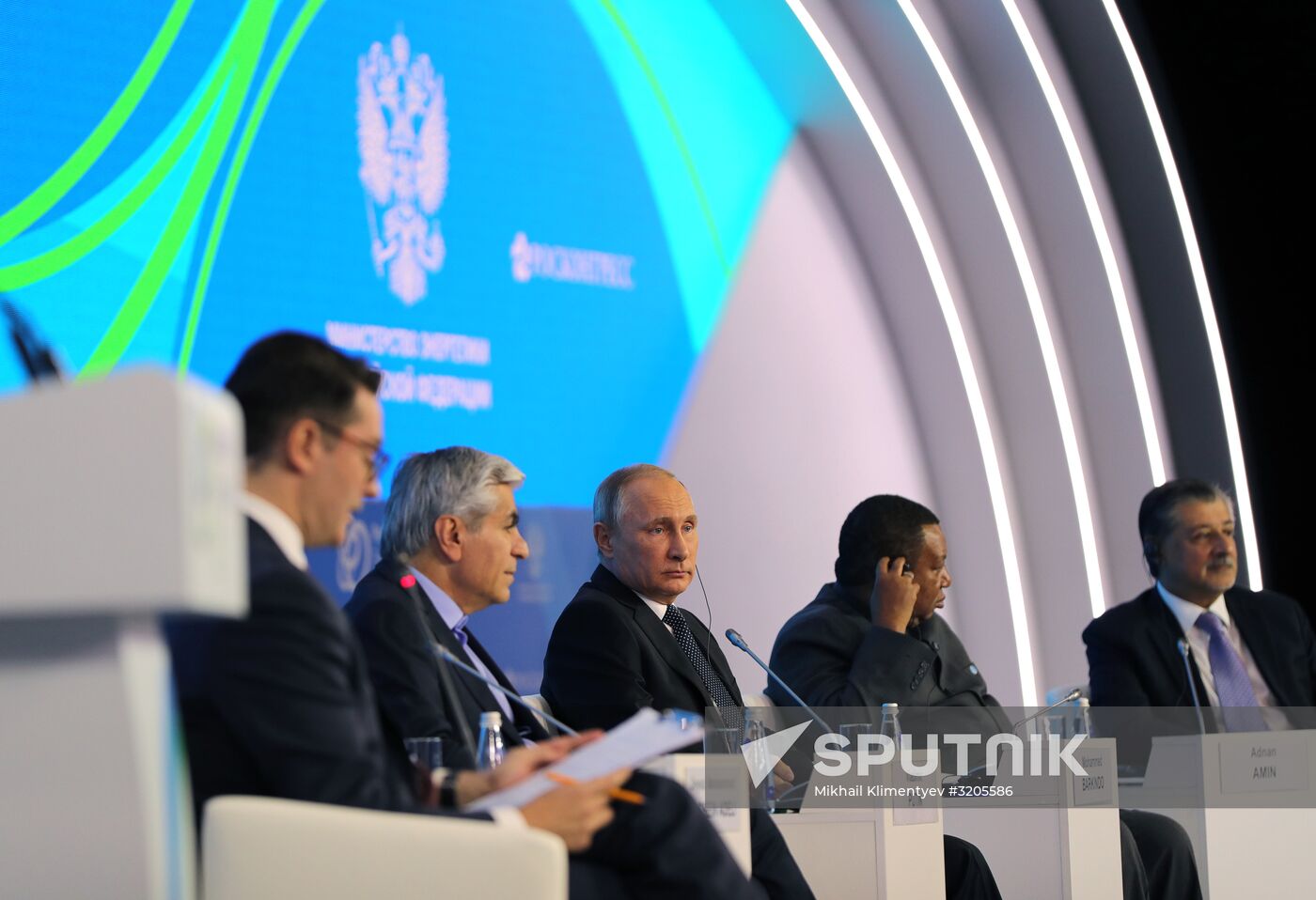 President Vladimir Putin attends Russian Energy Week