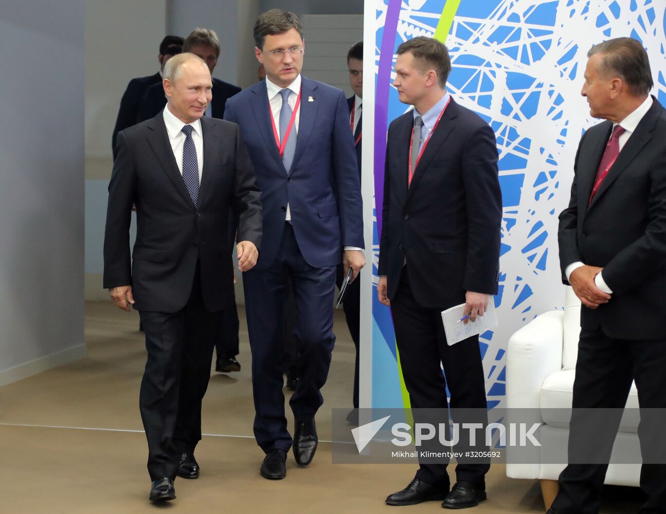 President Vladimir Putin attends Russian Energy Week