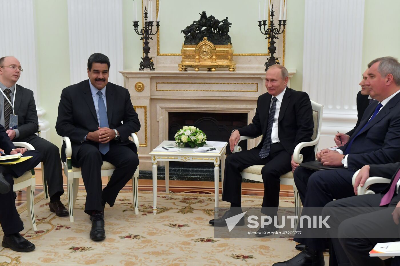 President Vladimir Putin meets President of Venezuela Nicholas Maduro