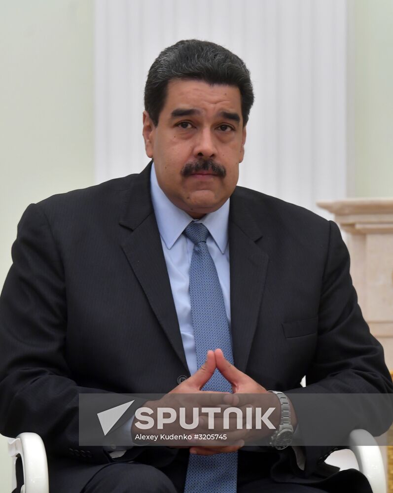 President Vladimir Putin meets President of Venezuela Nicholas Maduro