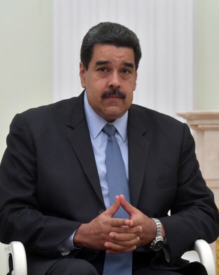 President Vladimir Putin meets President of Venezuela Nicholas Maduro