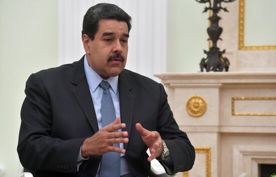 President Vladimir Putin meets President of Venezuela Nicholas Maduro