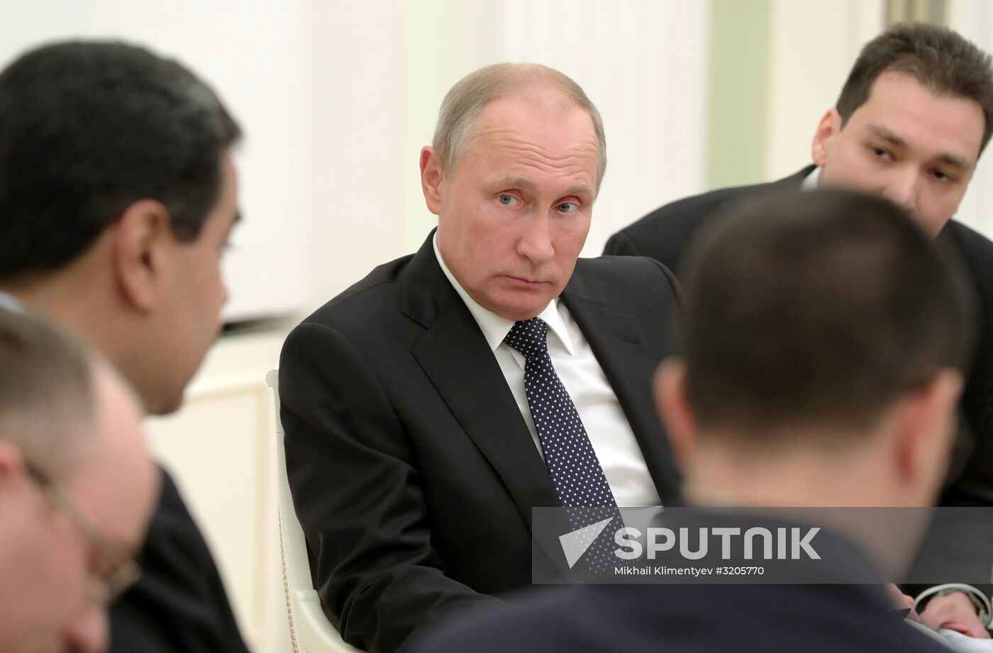 President Vladimir Putin meets with President of Venezuela Nicolas Maduro