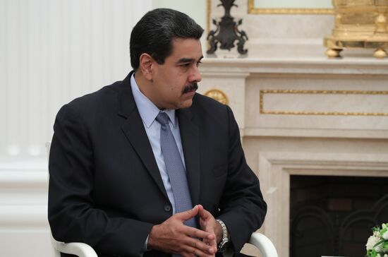 President Vladimir Putin meets President of Venezuela Nicholas Maduro