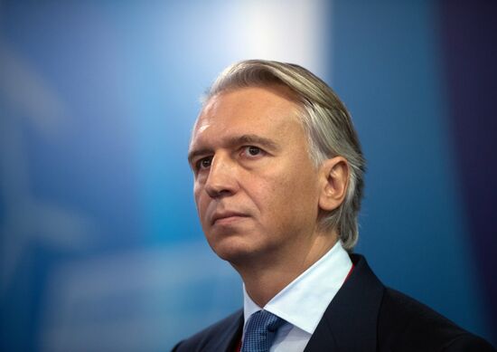 President Vladimir Putin attends Russian Energy Week International Forum