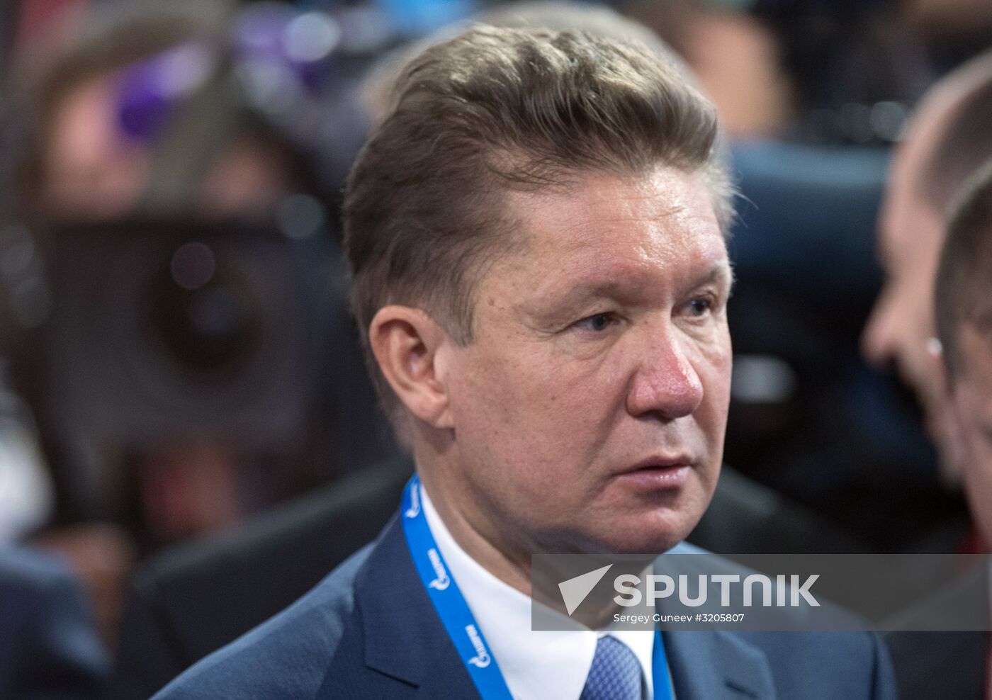 President Vladimir Putin attends Russian Energy Week International Forum