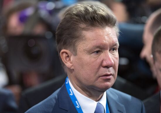 President Vladimir Putin attends Russian Energy Week International Forum