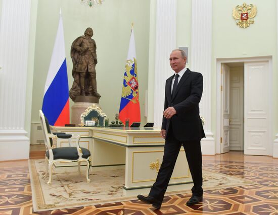 President Vladimir Putin meets President of Venezuela Nicholas Maduro