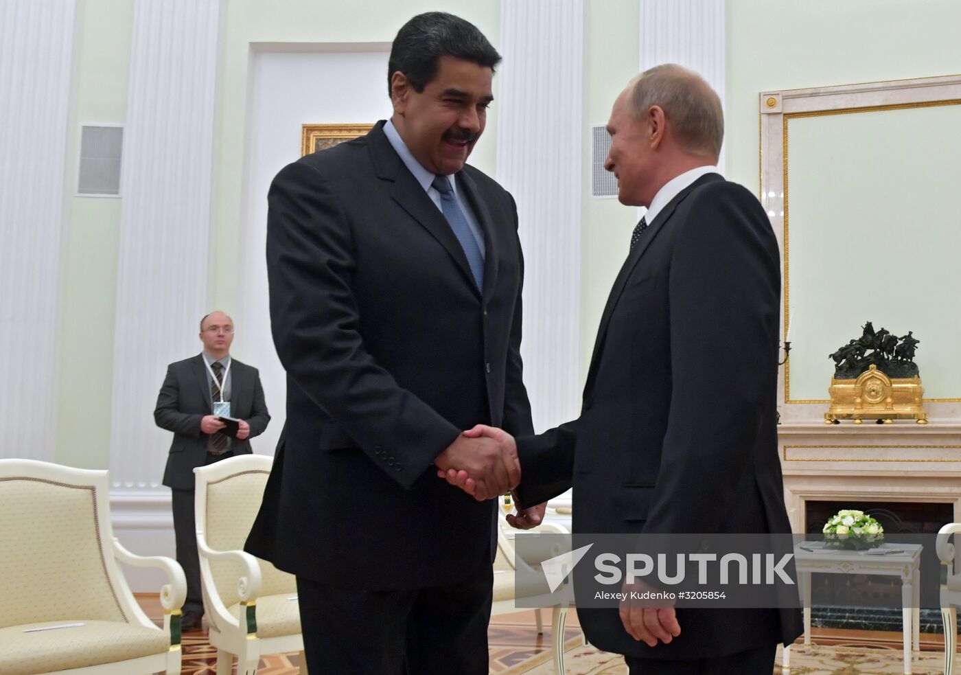 President Vladimir Putin meets President of Venezuela Nicholas Maduro