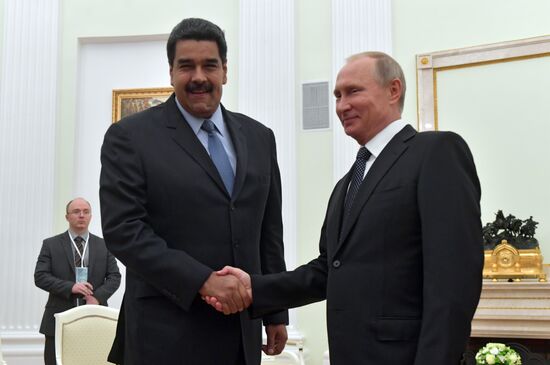 President Vladimir Putin meets President of Venezuela Nicholas Maduro