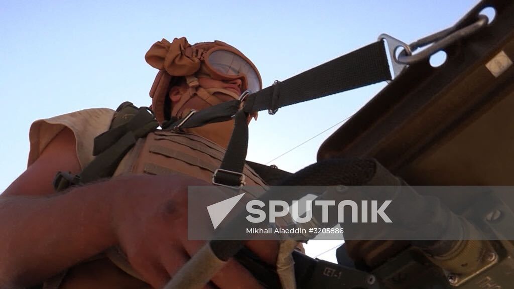 Demining efforts in Deir ez-Zor