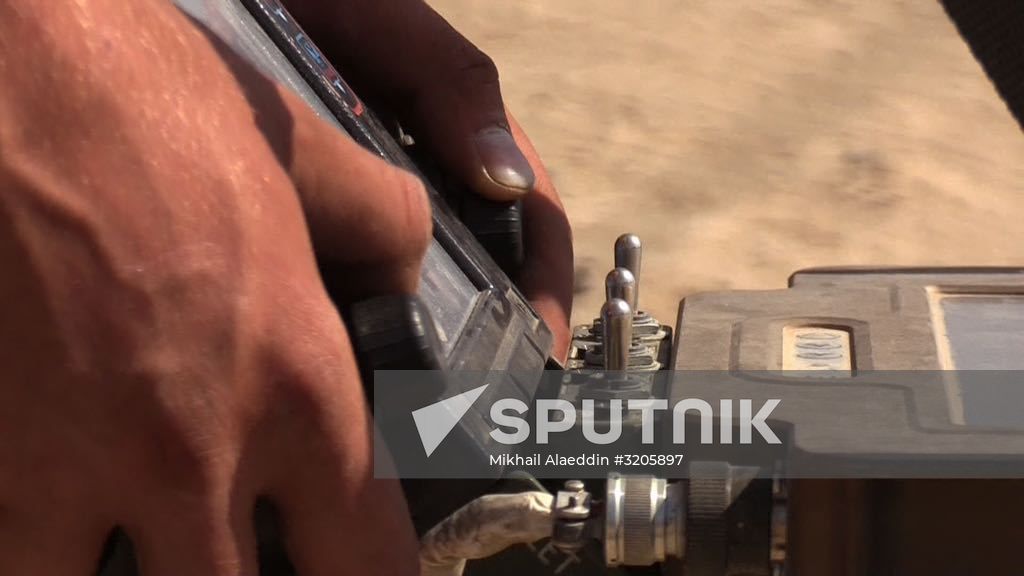 Demining efforts in Deir ez-Zor