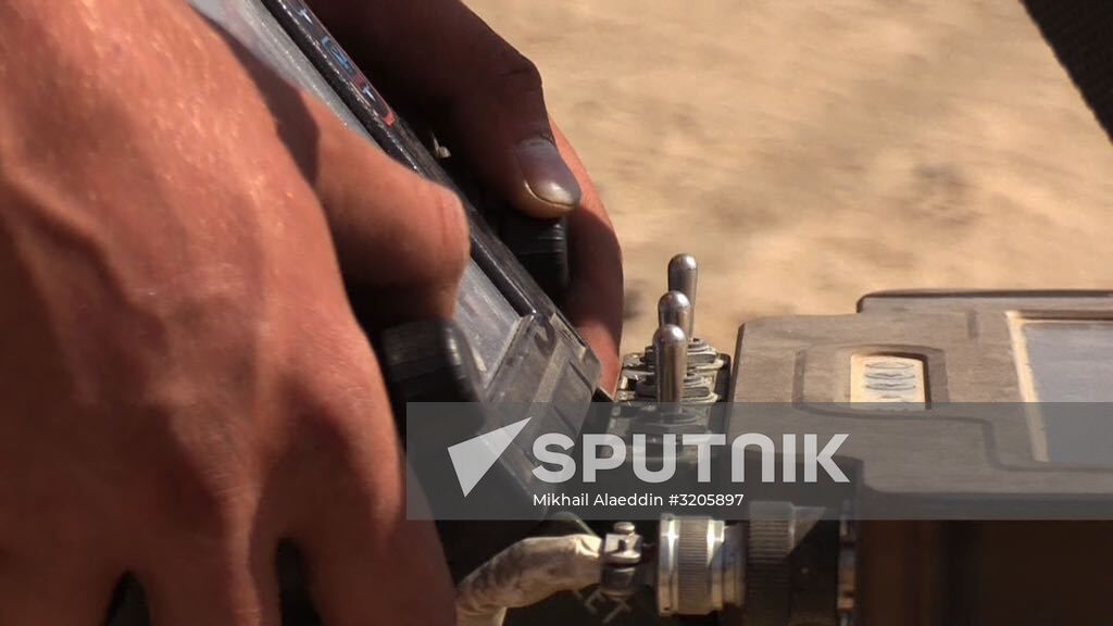 Demining efforts in Deir ez-Zor