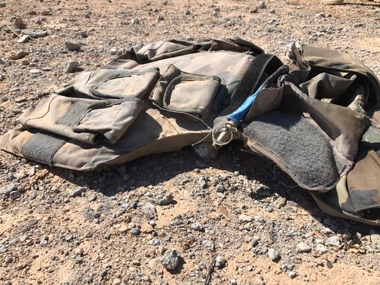 Demining efforts in Deir ez-Zor