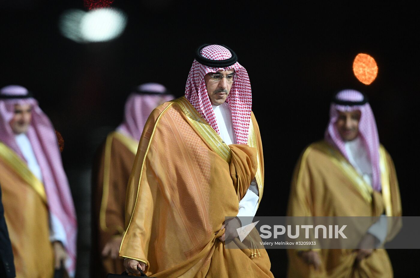 King of Saudi Arabia Salman bin Abdulaziz Al Saud arrives in Moscow