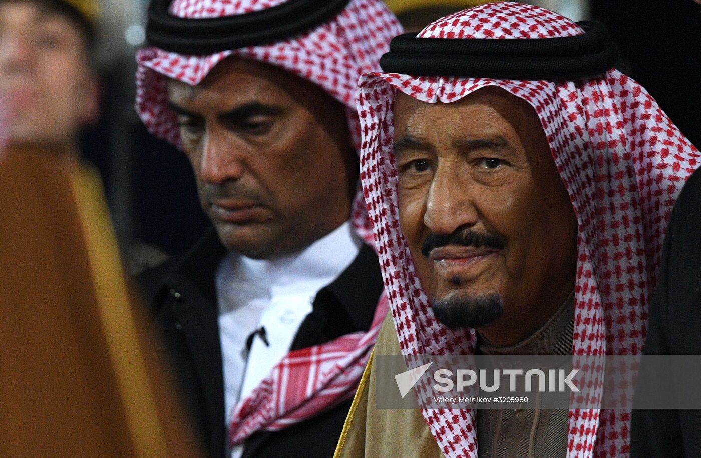 King of Saudi Arabia Salman bin Abdulaziz Al Saud arrives in Moscow